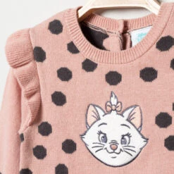 Robe En Tricot à Pois Motif Marie Aristochats Disney -Orchestra HB00RC ROC 3 X