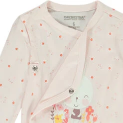 Lot De 3 Bodies Lapin Pour Bébé Fille -Orchestra HB00RP ROC 3 X