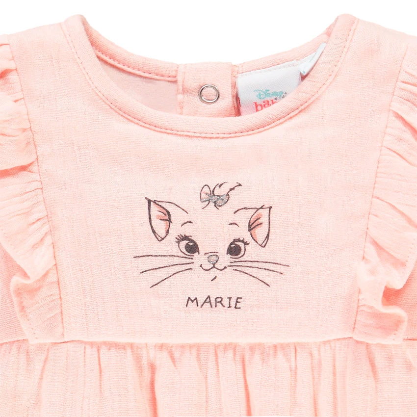 Body Manches Longues Rose Print Marie Aristochats Disney Pour Bébé Fille 3 Body Manches Longues Rose Print Marie Aristochats Disney Pour Bébé Fille – Image 3