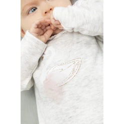 Dors-bien En Jersey Chiné Print Cygne -Orchestra HB00SB ECR 11 X