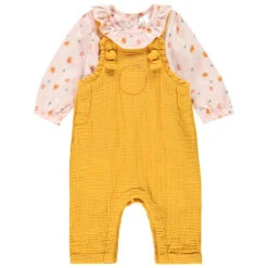 Ensemble Avec T-shirt Imprimé Et Salopette Pour Bébé Fille 11 Ensemble Avec T-shirt Imprimé Et Salopette Pour Bébé Fille -Orchestra HB00T1 JAM 6 X