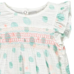 Combinaison Courte Sans Manche En Gaze De Coton Pour Bébé Fille -Orchestra HB00TK ECR 3 X