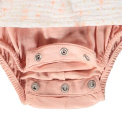 Combinaison Courte En Coton Pour Bébé Fille -Orchestra HB00TO ROC 3 X