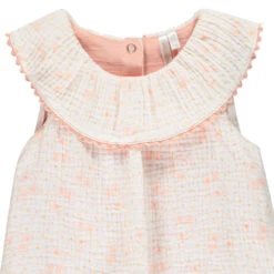 Combinaison Courte En Coton Pour Bébé Fille -Orchestra HB00TO ROC 4 X