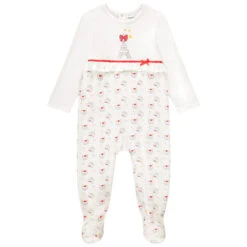 Dors-bien Manches Longues Print Fantaisie Pour Bébé Fille