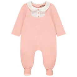 Dors-bien Manches Longues Col Claudine En Jersey Pour Bébé Fille