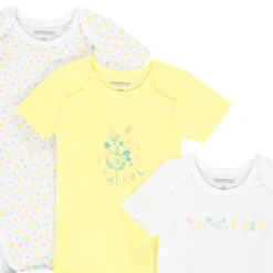 Lot De 7 Bodies Manches Courtes Pour Bébé Fille 7 Lot De 7 Bodies Manches Courtes Pour Bébé Fille -Orchestra HB00U6 BLA 4 X