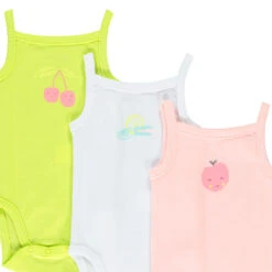 Lot De 7 Bodies Print Fruits Pour Bébé Fille -Orchestra HB00UF JAC 3 X