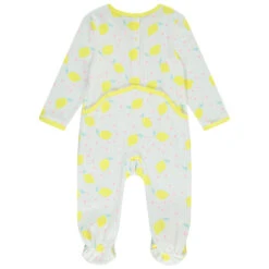 Lot De 2 Dors-bien En Jersey Print Citron Pour Bébé Fille -Orchestra HB00UP BLA 3 X