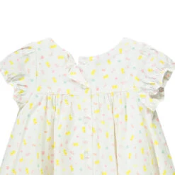 Ensemble Robe + Bloomer Imprimé Poussin Pour Bébé Fille -Orchestra HB00UR BLA 4 X