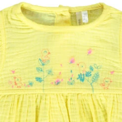 Ensemble En Double Gaze De Coton Tunique + Bloomer Imprimé Poussin Pour Bébé Fille -Orchestra HB00UT JAC 3 X