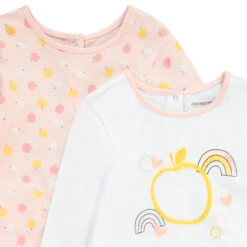 Lot De 4 Dors-bien à Manches Longues En Jersey Pour Bébé Fille -Orchestra HB00UV ROC 3 X