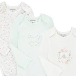 Lot De 5 Bodies Manches Longues Imprimé Lapin -Orchestra HB00VA ECR 4 X