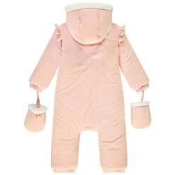 Combi-pilote à Capuche Avec Lapin Brodé Et Noeud Fantaisie Pour Bébé Fille 7 Combi-pilote à Capuche Avec Lapin Brodé Et Noeud Fantaisie Pour Bébé Fille -Orchestra HB00VR ROC 2 X