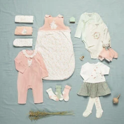 Robe Bi-matière à Manches Longues Pour Bébé Fille -Orchestra HB00WH ECR 10 X