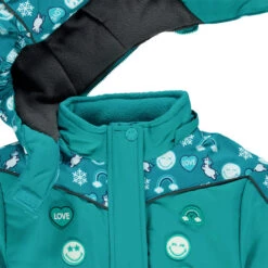 Combinaison De Ski Imprimée SmileyWorld Doublée Polaire 9 Combinaison De Ski Imprimée SmileyWorld Doublée Polaire -Orchestra HFIMFQ VEM 4 X