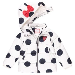 Doudoune à Pois Minnie Disney Pour Enfant Fille