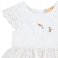 Robe De Fêtes Bi-matière Avec Cape En Tulle Amovible -Orchestra HFIMN7 ECR 3 X