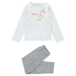 Pyjama Avec Haut En Sherpa Et Patch Raiponce