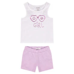 Pyjama Avec Débardeur Et Short Print Lunettes