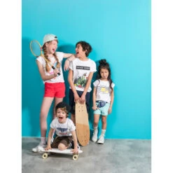 Short En Coton Fantaisie Avec Détails Rose Gold -Orchestra HFIN5P BLC 13 X