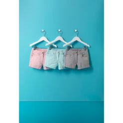 Short En Coton Fantaisie Avec Détails Rose Gold -Orchestra HFIN5P BLC 15 X