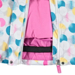 Blouson De Ski Imperméable à Pois Pour Enfant Fille 7 Blouson De Ski Imperméable à Pois Pour Enfant Fille -Orchestra HFIN6I GRC 3 X