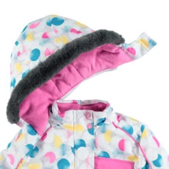 Blouson De Ski Imperméable à Pois Pour Enfant Fille 8 Blouson De Ski Imperméable à Pois Pour Enfant Fille -Orchestra HFIN6I GRC 4 X