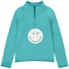 Sweat En Polaire Avec SmileyWorld Brodé Et Col Zippé
