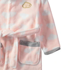 Robe De Chambre à Capuche En Sherpa à Nuages All-over -Orchestra HFINEP ROC 3 X