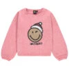 Pull En Maille Chenille Avec Smiley En Sequins Esprit Noël