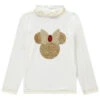 Sous-pull Col Roulé Motif Minnie En Sequins Magiques Disney