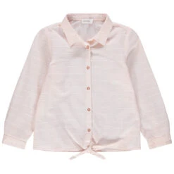 Chemise à Rayures Et Liens à Nouer