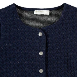 Veste En Maille Fantaisie Mélangée De Fils Brillants -Orchestra HFINNL BLF 3 X