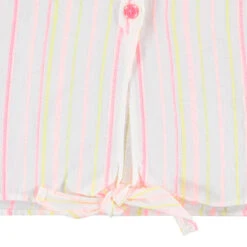 Chemise Sans Manches à Rayures Colorées Et Liens à Nouer -Orchestra HFINNO ECR 3 X