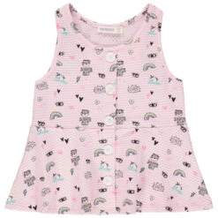 Débardeur En Maille à Imprimés Fantaisie All-over