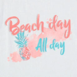 T-shirt Manches Courtes à épaules Ajourées Et Message Printé -Orchestra HFINUU BLA 3 X