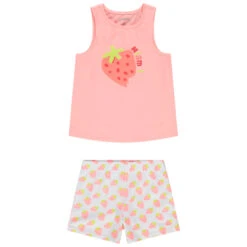 Pyjama Avec Débardeur Et Short Imprimés Fraises