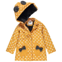 Parka En Gomme Doublée Sherpa Motif Minnie Disney Pour Enfant Fille
