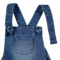 Salopette En Jean Effet Used à Fleurs Brodées -Orchestra HFINZV BLF 3 X