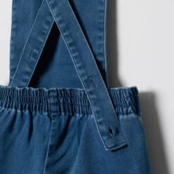 Salopette Courte à Volant Et Boutons Fantaisie -Orchestra HFIO04 BLM 4 X