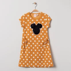Robe Manches Courtes En Molleton Avec Minnie En Sequins Magiques