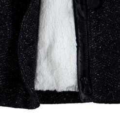 Manteau à Capuche En Drap De Laine Doublé Sherpa Pour Enfant Fille -Orchestra HFIO2V NOI 3 X