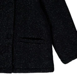 Manteau à Capuche En Drap De Laine Doublé Sherpa Pour Enfant Fille -Orchestra HFIO2V NOI 5 X