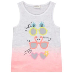 Débardeur Maille Print Fantaisie