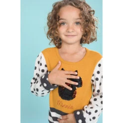 Pull En Tricot à Motifs Jacquard Et Minnie En Sequins Magiques Disney -Orchestra HFIO3M JAM 16 X
