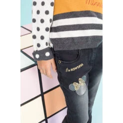 Pull En Tricot à Motifs Jacquard Et Minnie En Sequins Magiques Disney -Orchestra HFIO3M JAM 17 X