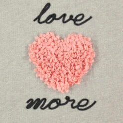 Jogging Bicolore En Molleton Avec Coeur Effet Pétales -Orchestra HFIO4I BGM 3 X