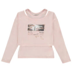 T-shirt Manches Longues Print Paysage Avec Débardeur Uni -Orchestra HFIO5B ROC 4 X