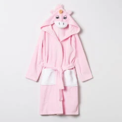 Robe De Chambre Licorne En Sherpa à Détails Brodés